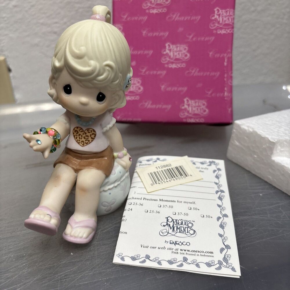 Precious Moments 112882 You’re A Gem Of A Friend 2002 Jewelry Collection Box New